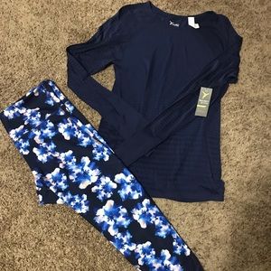 Workout top and pants